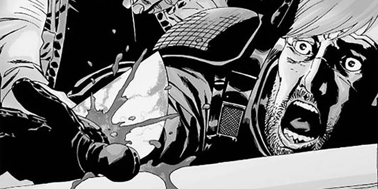 Walking Dead Robert Kirkman Regrets Rick Not Losing His Hand on TV Walking Dead Robert Kirkman Regrets Rick Not Losing His Hand on TV